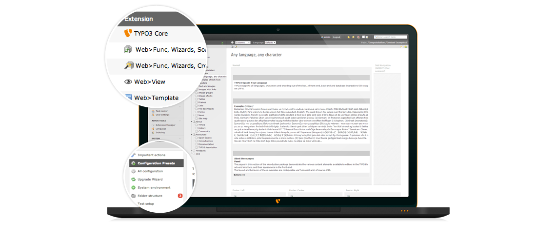 Typo3book bubbels
