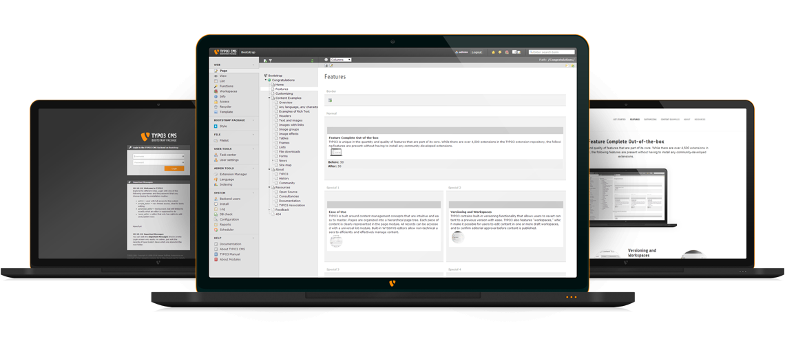 Typo3book composing top